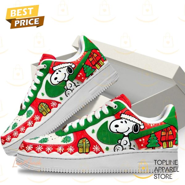 Snoopy Merry Christmas Air Force 1