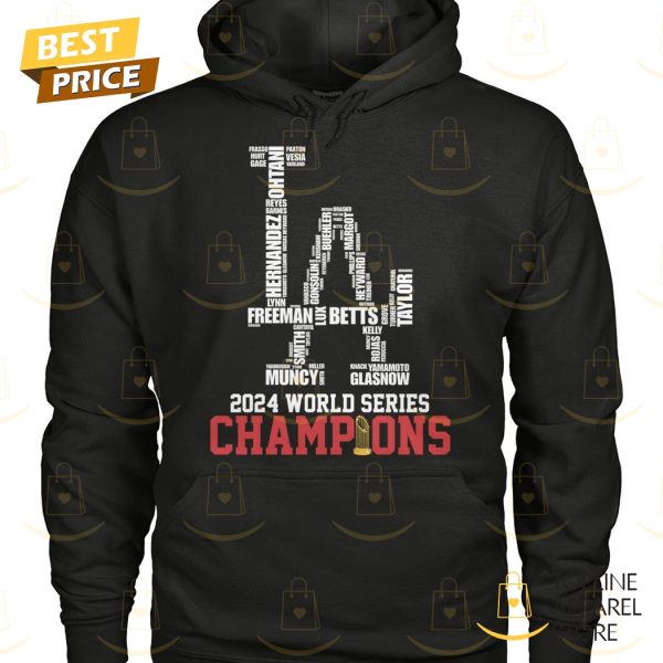 Los Angeles Dodgers 2024 Champions World Series Unisex T-Shirt