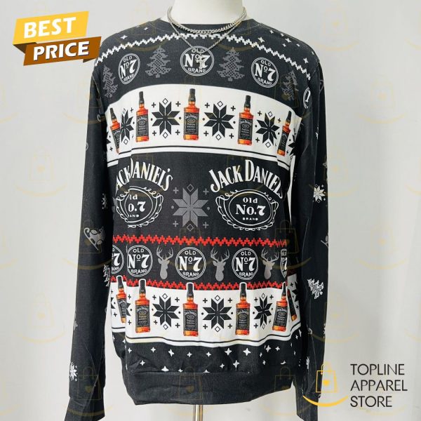 Jack Daniels Old No 7 Christmas Sweater