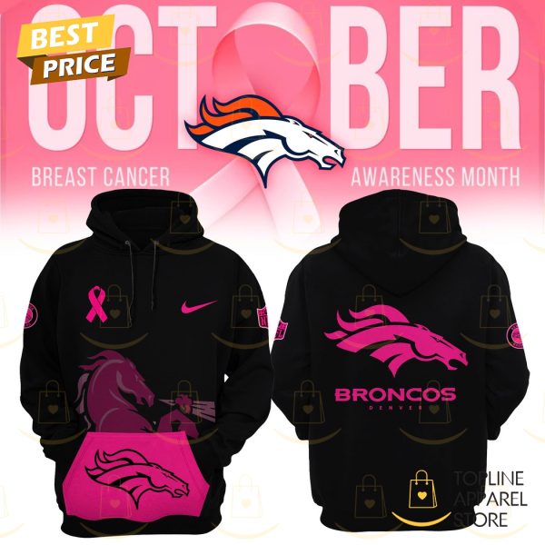 Denver Broncos 2024 Crucial Catch Waffle Hoodie – Pink