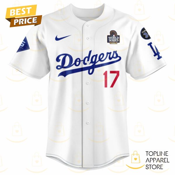 Los Angeles Dodgers Shohei Ohtani 2024 World Series Baseball Jersey