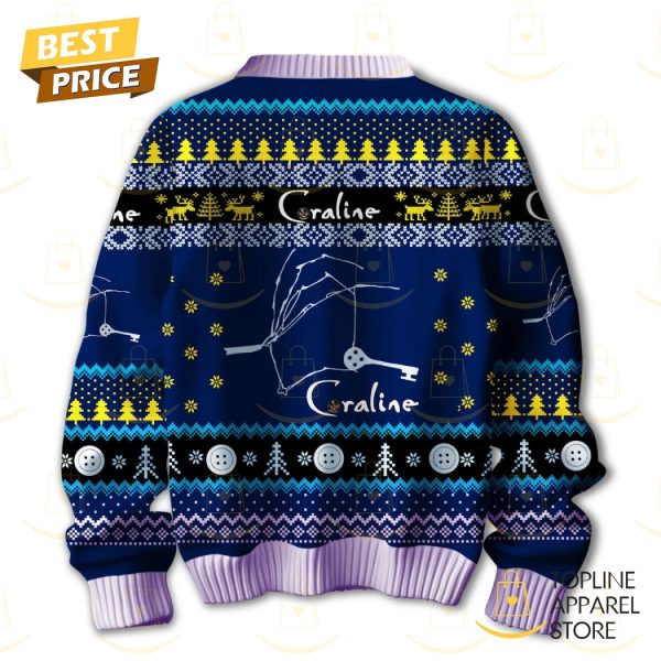 Coraline Be Wise Be Brave Be Tricky Sweater