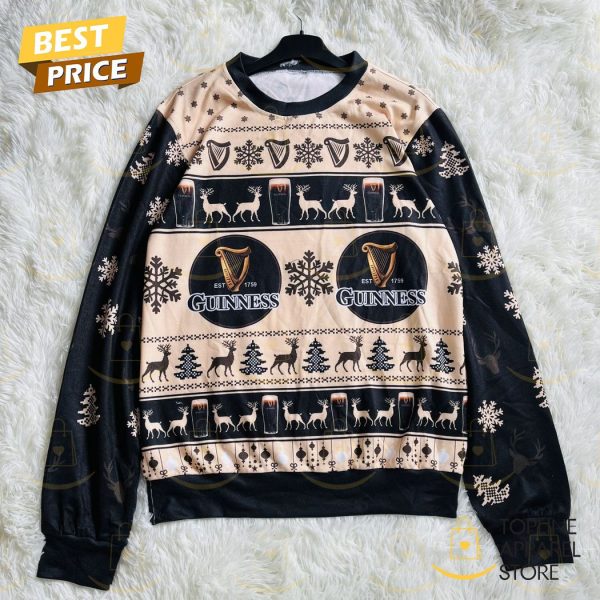 2024 Guinness Beer Christmas Sweater