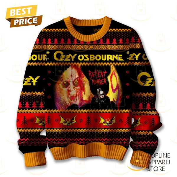 Ozzy Osbourne Patient Number 9 Sweater