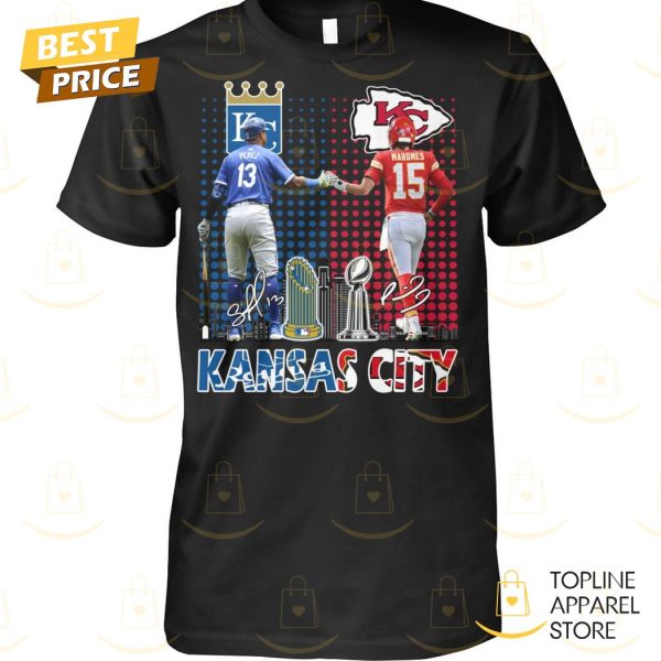 Kansas City Royals x Kansas City Chiefs Signature Unisex T-Shirt