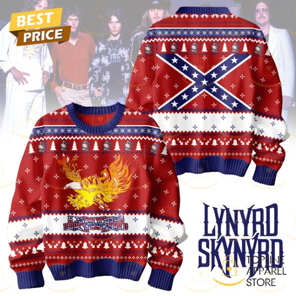 Lynyrd Skynyrd Hallpy Holiday Sweater