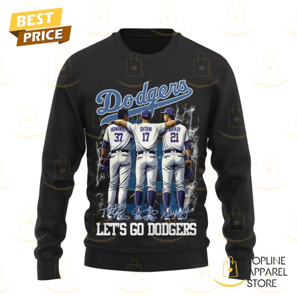 Los Angeles Dodgers 2024 – Let Go Dodgers Signature Unisex T-Shirt