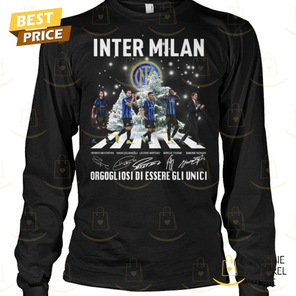 Inter Milan – Orgogliosi Di Essere Gli Unici Signature Unisex T-Shirt