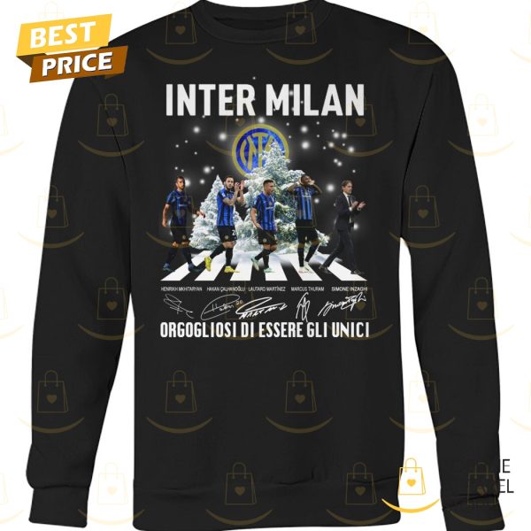 Inter Milan – Orgogliosi Di Essere Gli Unici Signature Unisex T-Shirt