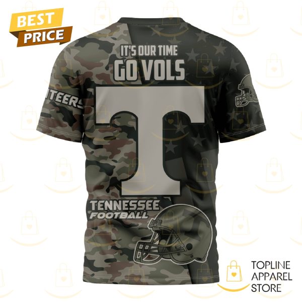 Tennessee Volunteers It Our Time Go Vols 3D T-Shirt