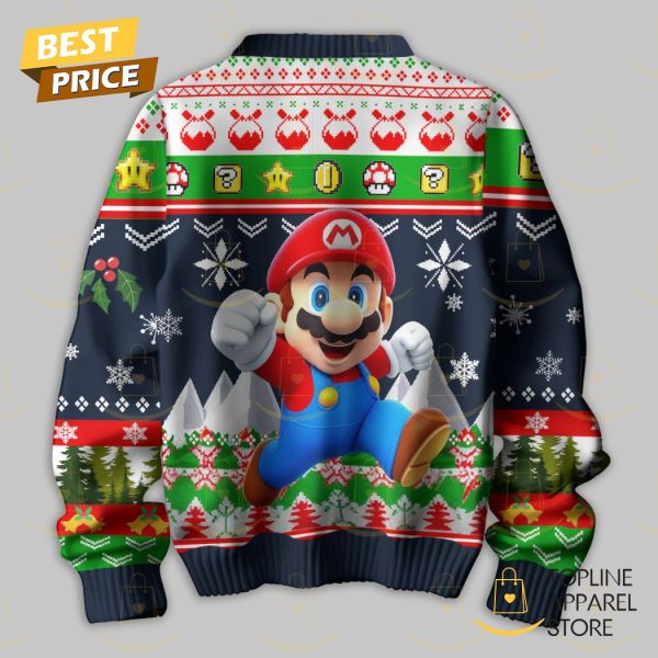 Super Mario Merry Christmas Sweater