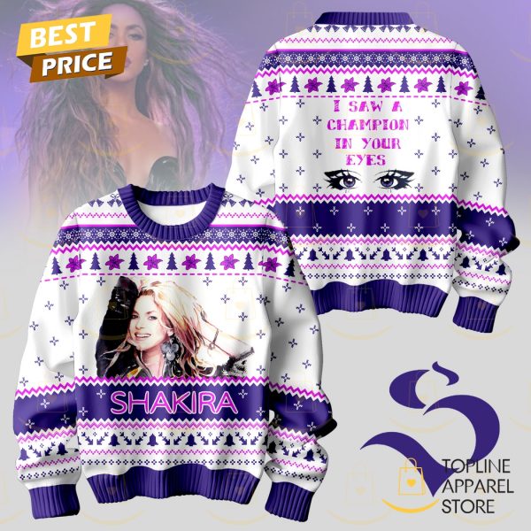 Shakira I Saw A Champion In Your Eyes Sweater