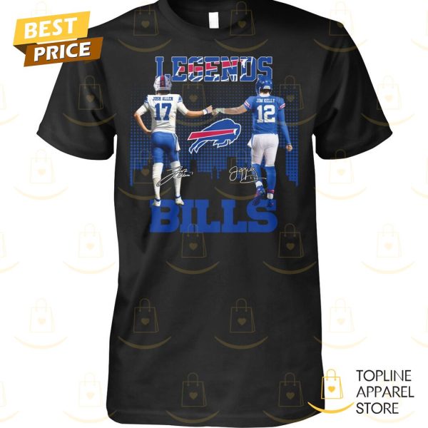 2024 Buffalo Bills Legends Signature Unisex T-Shirt