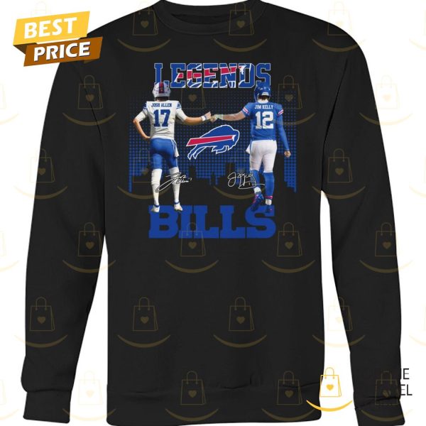 2024 Buffalo Bills Legends Signature Unisex T-Shirt