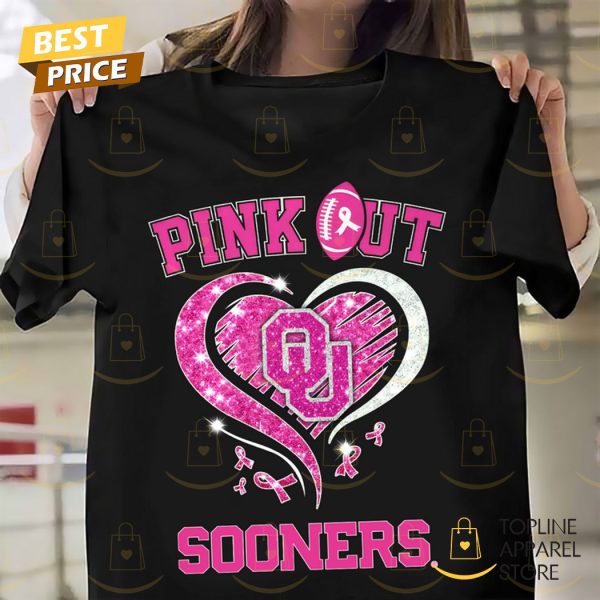 Oklahoma Sooners Pink Out Unisex T-Shirt