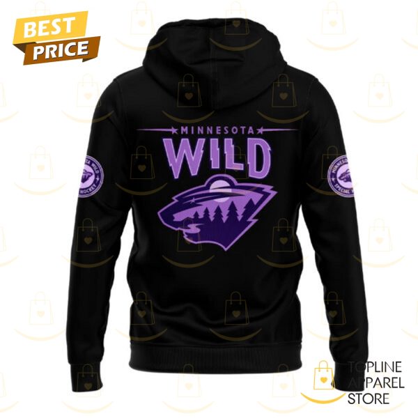 Minnesota Wild x Hockey Fights Cancer 2024 Hoodie