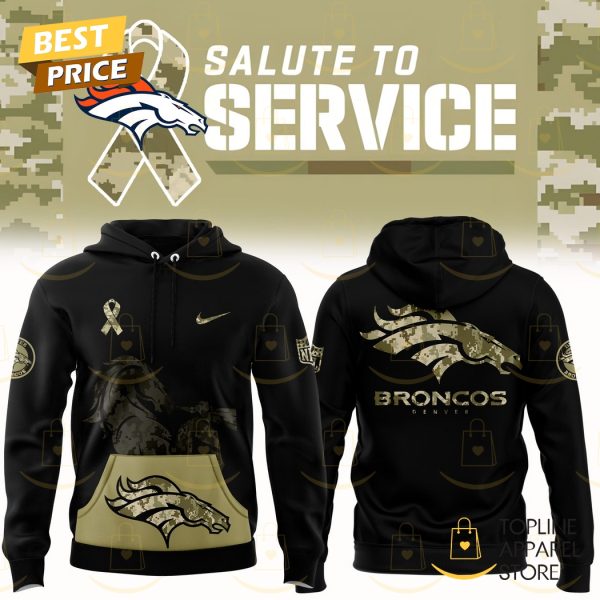 Denver Broncos 2024 Salute To Service Hoodie