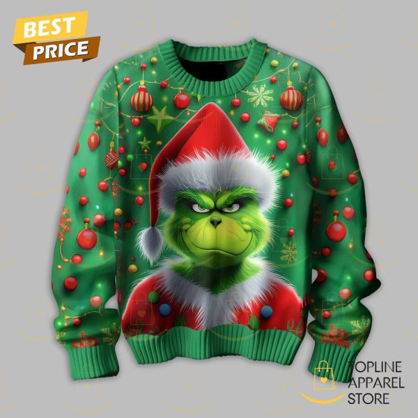 The Grinch Merry Christmas Sweater – Green