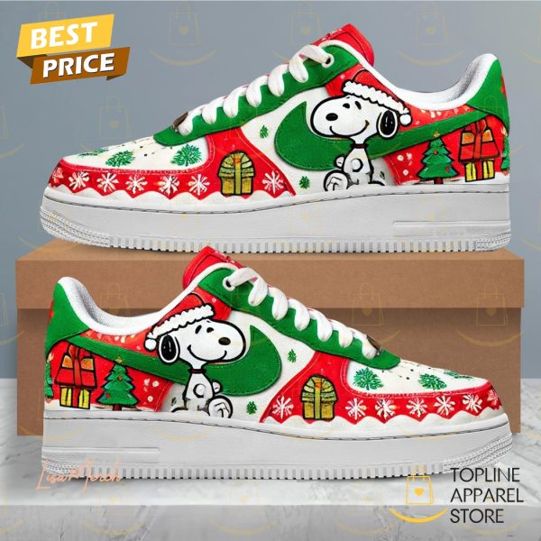 Snoopy Merry Christmas Air Force 1