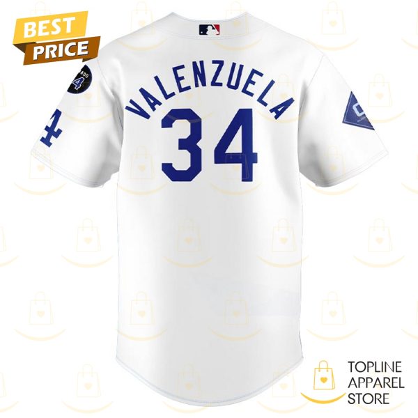 Los Angeles Dodgers 2024 Fernando Valenzuela Baseball Jersey