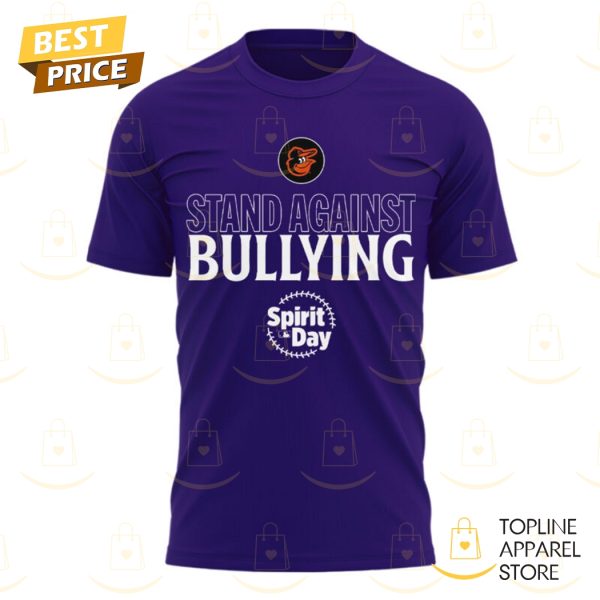 Personalized Stand Against Bullying – Spirit Day Baltimore Orioles 3D T-Shirt