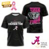 Alabama Crimson Tide – Your Fight Is Our Fight Tackle Cancer 3D T-Shirt