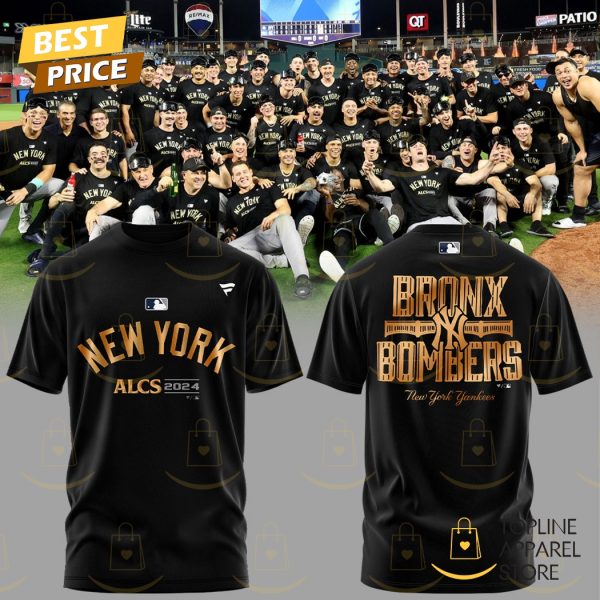 American League Champions 2024 New York Yankees Bronx Bombers 3D T-Shirt – Black