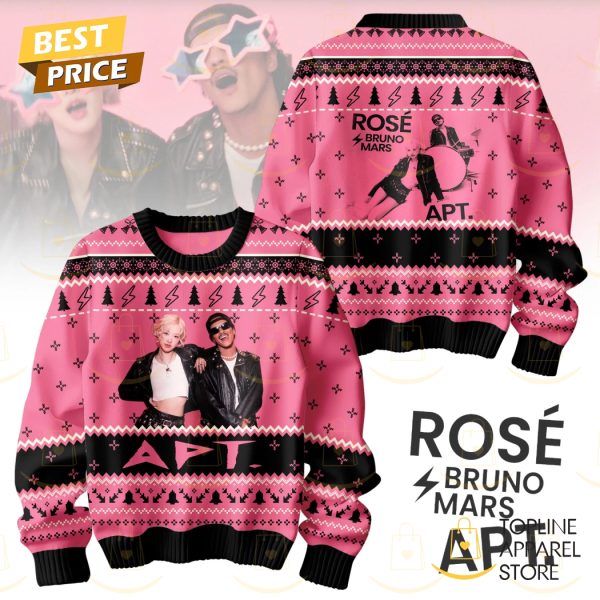 APT Rose & Bruno Mars Sweater