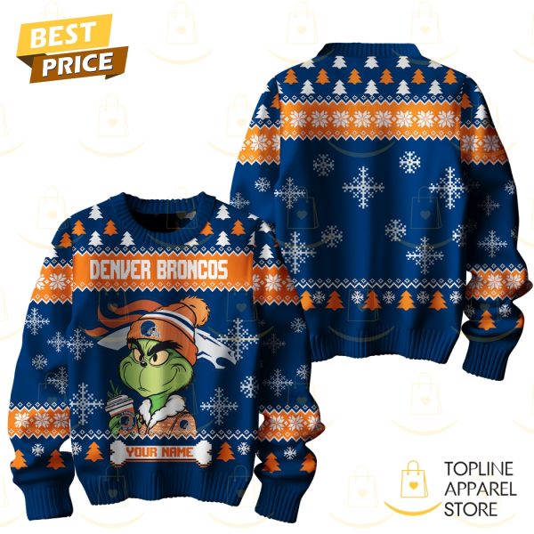 Personalized Denver Broncos Sweater