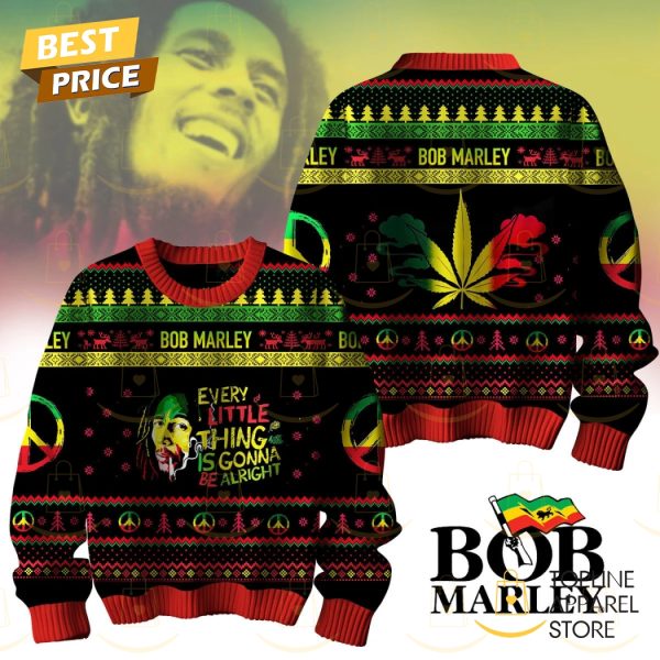 Bob Marley Everythings Gonna Be Alright Sweater