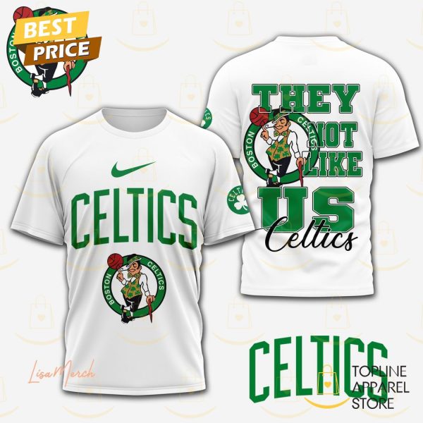 Boston Celtics – They Not Like Us 3D T-Shirt