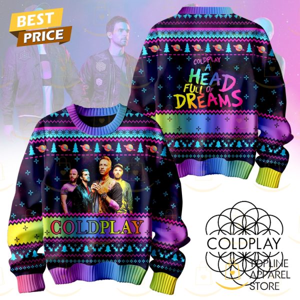 Coldplay A Head Full Of Dreams Sweater