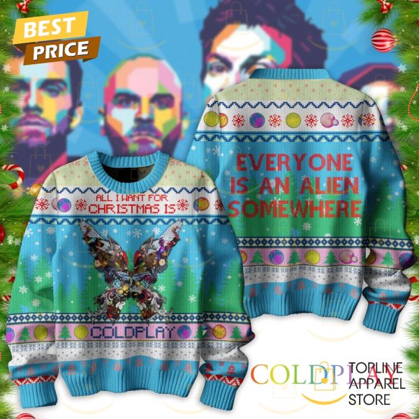 Coldplay – Everyone Is An Alien Somewhere Sweater