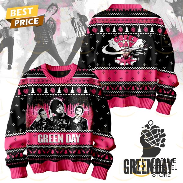 Green Day Black – Pink Sweater