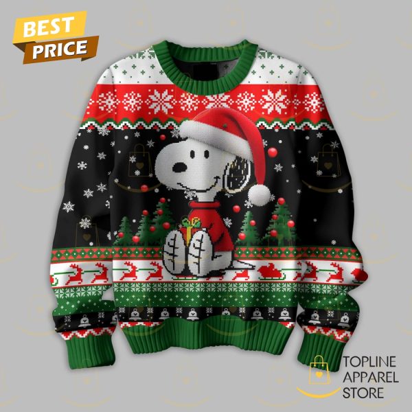 2024 Snoopy Merry Christmas Sweater