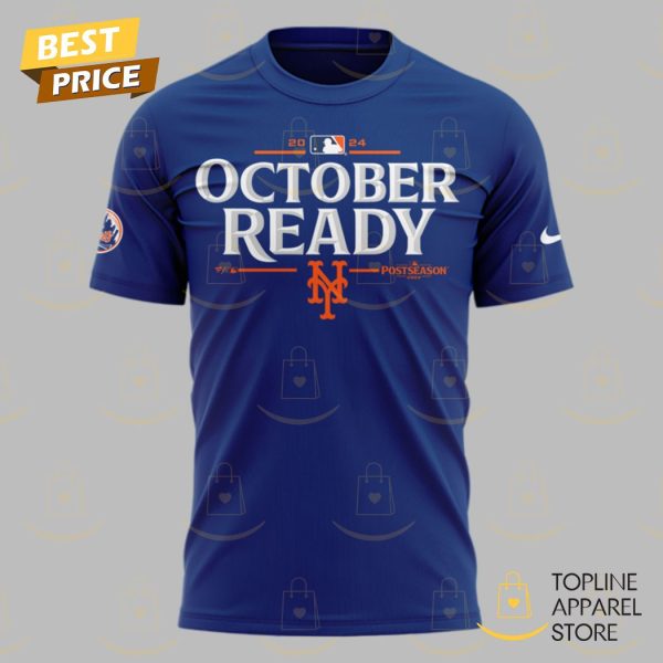 2024 October Ready Postseason New York Mets Nlds Bound 3D T-Shirt