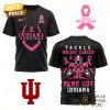 Indiana Hoosiers Tackle Breast Cancer – Pink Out Indiana 3D T-Shirt