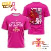 Iowa State Cyclones Your Fight Is Our Fight Tackle Cancer 3D T-Shirt – Black