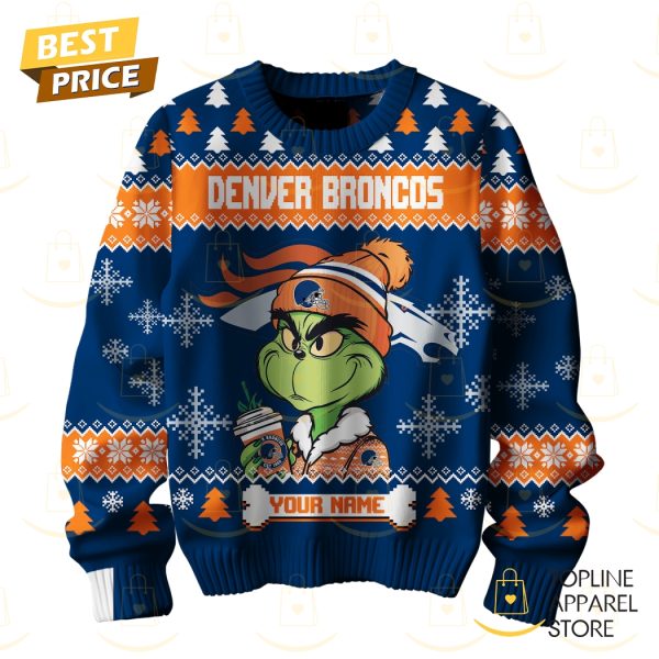 Personalized Denver Broncos Sweater