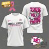 Kansas City Chiefs Crucial Catch In Tercept Cancer – Your Fight Is Our Fight Beat Cancer 3D T-Shirt