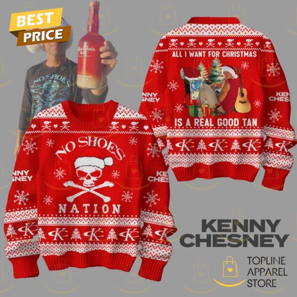 Kenny Chesney No Shoes Nation Sweater – Red