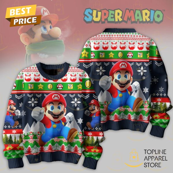 Super Mario Merry Christmas Sweater