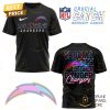 Las Vegas Raiders Crucial Catch Intercept Cancer 3D T-Shirt