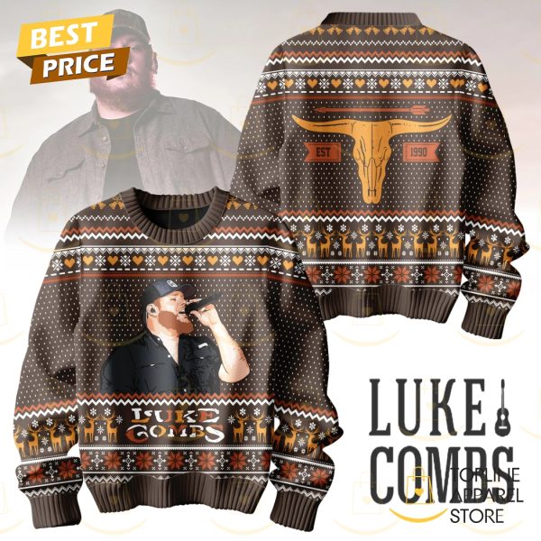 Luke Combs Texas Longhorns Sweater