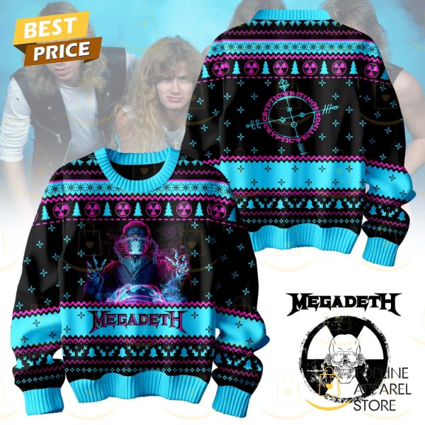 Megadeth Rust In Peace On Earth Sweater