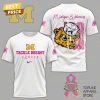 Michigan Wolverines Tackle Breast Cancer 3D T-Shirt – Black