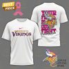 Las Vegas Raiders – Your Fight Is Our Fight Beat Cancer 3D T-Shirt – Black