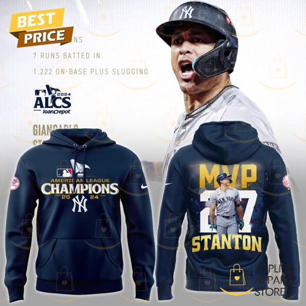 New ALCS MVP Giancarlo Stanton – New York Yankees Hoodie