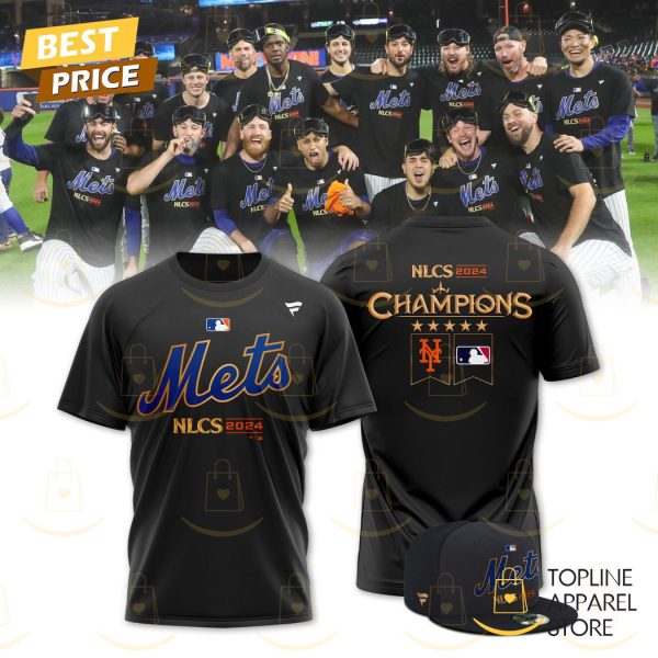 New York Mets 2024 NLCS Champion 3D T-Shirt