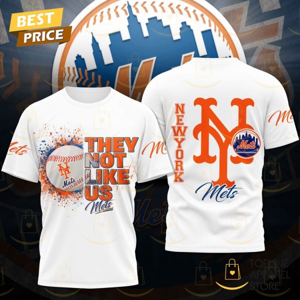 New York Mets – They Not Like Us 3D T-Shirt